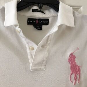 Ralph Lauren Big Pink Pony polo shirt Large